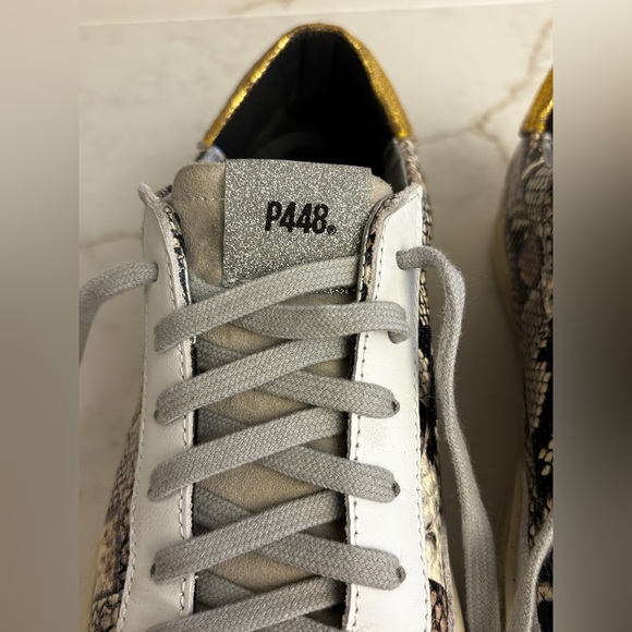 P448 Picasso Women’s Sneakers Reptile Python - Picture 4 of 16